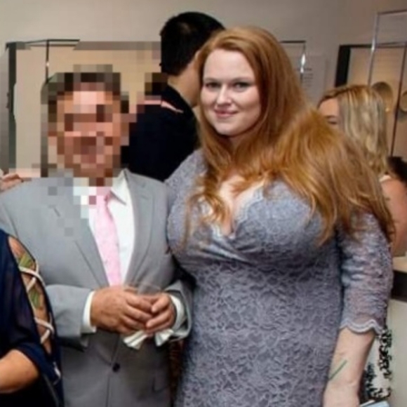 Jessica Howard Silver Glitter V-Neck Cocktail Dress - Picture 6 of 6